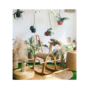 Jouets en rotin en forme de cheval à bascule - Product Image 2