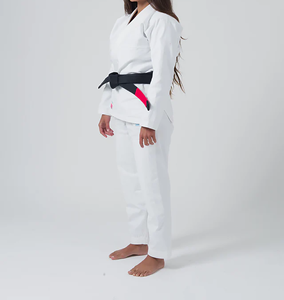 Kimono de judo personnalisé pour hommes adultes, 100 % coton, tissu 460 g, imprimé par transfert thermique, coupe classique, séchage rapide, logo positionné sur le devant - Product Image 1