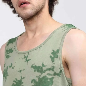 Logotipo personalizado Impreso Ropa de hombre Camisetas sin mangas Ropa de fitness Chaleco de entrenamiento Camisetas sin mangas Estilo de calle alta Algodón Poliéster - Product Image 3