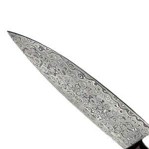 Vente en gros de couteaux de chef personnalisés de haute qualité OEM ODM Service fait à la main en acier Damas Couvercle protégé Passe au lave-vaisselle Moderne - Product Image 4