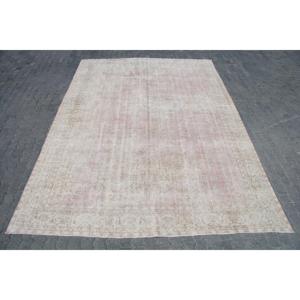 พรมวินเทจขนาด 8.7x11.9 ฟุต, พรม, พรมลายพรางสีเทาทำจากขนสัตว์ - Product Image 1