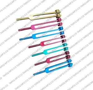 Ensemble de diapason 7 pièces pour la thérapie par le son et la construction en aluminium de guérison des chakras avec pochette de transport TARIQ MFG CO - Product Image 5