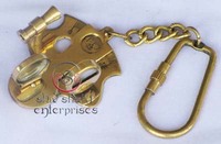 Antika Kaplama El Yapımı Denizcilik Eşyası Eşsiz Tasarımlı Pirinç Cam Lüks Vintage Tarzı Koleksiyonluk Hediyelik Dekoratif Sextant