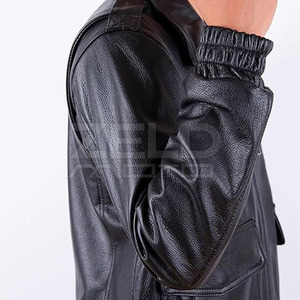 2025 veste en cuir d'hiver hommes en cuir grande taille usine fournit directement des vestes en cuir pour hommes - Product Image 5