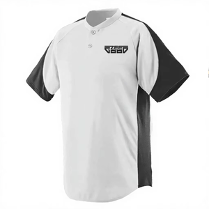 เสื้อเบสบอลและซอฟต์บอลขายส่ง คุณภาพพรีเมียม บริการ OEM ออกแบบชุดกีฬาตามสั่ง เสื้อเบสบอลชายและเยาวชน - Product Image 1