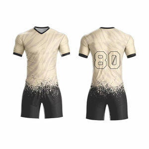 Nuevos diseños y logotipos personalizados al por mayor, impresión por sublimación de poliéster, ropa deportiva de fútbol, Kit de entrenamiento, uniforme de fútbol personalizado - Product Image 3