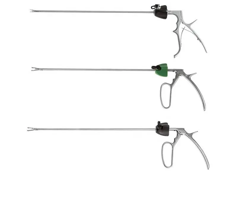 laparoscopic bulldog clamp Clip applicator/ Reusable Hem-o-lock clip applicator laparoscopic right angled clip applicator