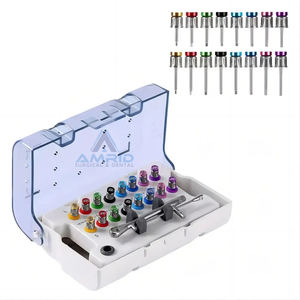 Équipements dentaires certifiés CE Kit d'outils universel de restauration de prothèse manuelle Instrument d'implant en acier manuel réutilisable - Product Image 2