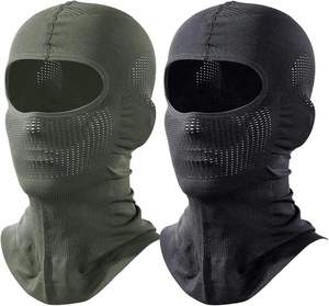 Summer Thin Breathable Quick Dry Balaclava Face <b>Mask</b> with 2 Hole Customizable <b>Ski</b> <b>Mask</b> for Sports Waterproof Motorcycle Use - Product Image 1