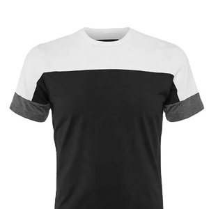 Prêt à expédier 100% fil de coton pré-rétréci filé pour Gym Fitness Street Wear quotidien sortir Design de mode T-shirts pour hommes - Product Image 6