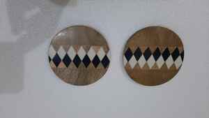 Posavasos de madera de acacia de mango hecho a mano, nuevo diseño creativo personalizado, Venta caliente, fabricante indio, estilo clásico - Product Image 4