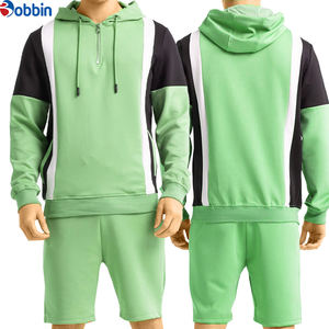 Nouveauté, survêtement de sport unisexe 100% coton, design personnalisé, respirant, ensemble court d'hiver surdimensionné, sweat-shirt pour homme, taille plus - Product Image 3