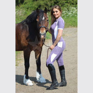Mallas de montar a caballo de silicona con asiento completo para mujer, mallas elásticas de 4 vías, pantalones de montar ecuestres - Product Image 6