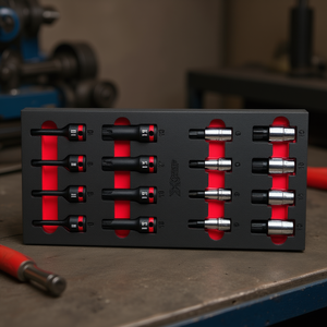 Juego de Llaves de Tubo Usag de 1/2'' con 16 Piezas Módulo de Espuma de Dos Tonos, Producto Duradero y Versátil - Product Image 3