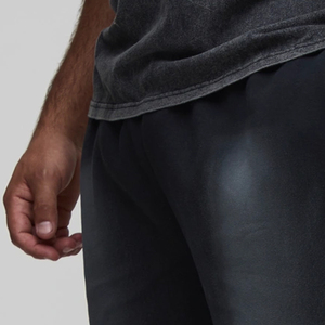 Pantalones Cortos de Algodón 100% de Alta Calidad para Uso Diario 2026, Corte Holgado para Hombre, Transpirables y Ajustables con Bolsillos Laterales, Mezcla de Algodón - Product Image 3