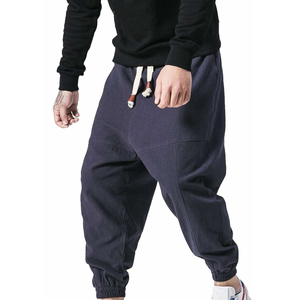 Pantalon de jogging unisexe respirant personnalisé, vêtements de sport, 100% polyester, décontracté, taille élastique, design 2 en 1, tissu 300g - Product Image 5
