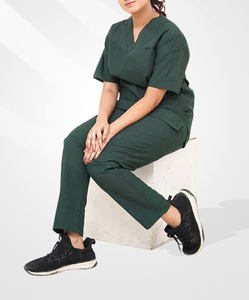Conjunto de Uniformes Médicos Quirúrgicos de Verano Personalizados de Alta Gama, Mono de Enfermería, Uniforme Médico Hospitalario Unisex, Conjunto de Uniformes con Spandex - Product Image 2