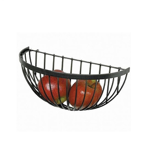 New Arrival Looking Metal Food Storage Fruit <b>Basket</b> Tabletop Decorative Fruit <b>Basket</b> <b>Black</b> Powder Coated Finishing Iron <b>Wire</b> - Product Image 2
