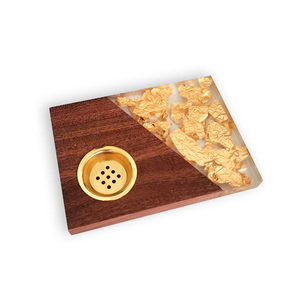 Meilleure vente en bois Mubkhar maison décorative bois Bakhoor brûleur personnalisé meilleure qualité brûleur d'encens à la main brûleur de parfum - Product Image 4