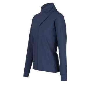 Vêtements de base de haute qualité personnalisés à col montant, manches longues, coupe ajustée, fermeture éclair, pour l'équitation, les spectacles équestres - Product Image 2