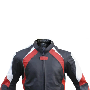Chaqueta de cuero para moto Unisex de talla grande a prueba de viento transpirable capa exterior duradera protección impermeable - Product Image 5
