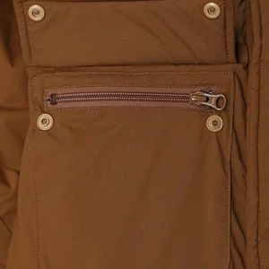 Veste matelassée à capuche pour homme, en duvet épais et chaud, sur mesure, en gros, OEM, 2026 - Product Image 5