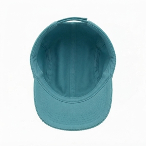 Casquette de baseball unisexe 5 panneaux en velours côtelé, visière incurvée, logo brodé, décontractée, pour activités de plein air, voyage, sport, logo personnalisé, vente en gros, OEM - Product Image 5