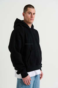 Fashion Streetwear Oversized Hoodie With Embroidery Logo - Product Image 5