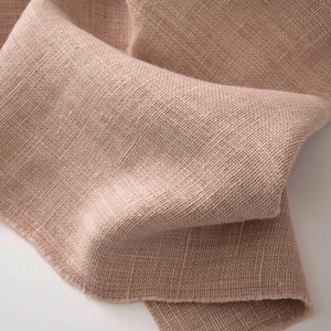 Tissu en lin 100% biologique en gros, largeur 292 cm, 200 g/m², tissé pour literie, rideaux, coussins, textiles de maison, canapés, robes pour filles et garçons - Product Image 1