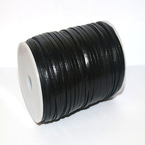 Genuine Flat Leather Laces 5mm 100 Meter Round Pattern Wire Jewelry Findings All Sizes Colors <b>Necklaces</b> Bracelets Jewelry Pieces - Product Image 5