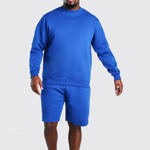 ชุดวอร์ม2ชิ้นสำหรับผู้ชายชุดออกกำลังกายผ้าฝ้ายคุณภาพสูงสำหรับเล่นกีฬาเสื้อผ้าแนวสตรีทพิมพ์ลายระบายอากาศได้ดี - Product Image 5