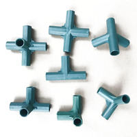 11/19mm connecteur d'angle 3/4/5 voies construction plante piquets Cages prend en charge le jardin auvent Joint cadre tuyau serre support pièces