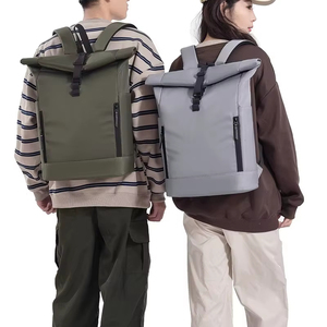 Mochila <span class=keywords><strong>para</strong></span> <span class=keywords><strong>portátil</strong></span> de 15,6 pulgadas con cremallera, expandible, 25 L, <span class=keywords><strong>para</strong></span> trabajo, viajes, negocios, estudiantes universitarios, color verde - Product Image 5