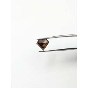 Diamant naturel serti en pentagone, facetté, 8 x 8,8 mm, taillé en vrac pour la fabrication de bijoux - Product Image 3