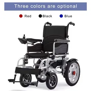 2024 Best Selling Remote control lightweight Wheelchair Portable Chair Electric Wheelchair For Disabled