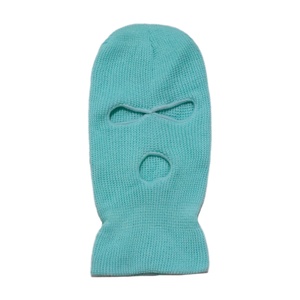 Masque de cagoule tricoté avec logo personnalisé cagoule d'hiver d'extérieur masque de ski tricoté pour hommes 2025 - Product Image 3