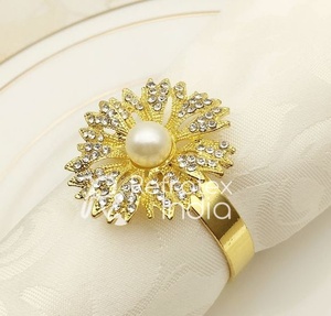 Anneau de serviette en strass pour décoration de Table par réfractex fabriqué en inde pour la meilleure qualité et le prix bas - Product Image 4