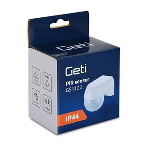 Sensor de Movimiento PIR Geti Gs1102 de 800W Máx. para Uso en Exteriores con Amplio Rango de Detección - Product Image 2