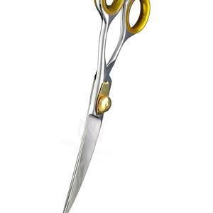 Ciseaux de beauté et de toilettage pour animaux de compagnie en acier inoxydable de haute qualité avec lame tranchante, vis réglable et silencieux, vente en gros - Product Image 6