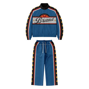 Conjunto de Dos Piezas Personalizado con Logotipo OEM 2026, Chaqueta Impermeable de Nailon para Mujer, Pantalones Cortos, Chaqueta Cortavientos para Hombre - Product Image 4