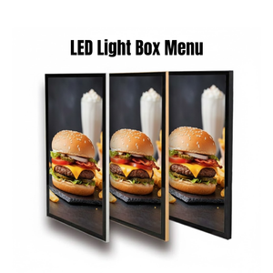 Película Retroiluminada Impresa con UV para Exhibición de Menús con Caja de Luz LED - Product Image 1