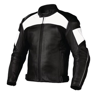 Veste en cuir pour moto homme, vêtements de moto, veste en cuir de course imperméable pour homme, veste en cuir pour moto homme - Product Image 1