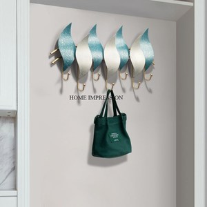 Home Decoration Prime Quality Multi Color Metal <b>Wall</b> <b>Mounted</b> Eco-Friendly Heavy-Duty Modern Design Home Decor Hooks & Bag Holder - Product Image 3
