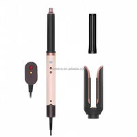Fer à boucler multi-styler 6-en-1, fer à boucler multifonction intégré pour le soin et le coiffage des cheveux, sèche-cheveux, moteur 110 000 tr/min