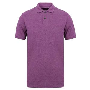 Último diseño de camiseta Polo para hombre cuello en contraste transpirable algodón Spandex manga corta polos ropa informal de verano para hombre - Product Image 4