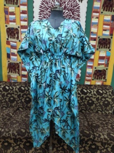 Lady Cotton <b>Kaftan</b> Ethnic Handcraft Women Summer Wear Boho Hippie Traditional Caftan Office Wear Long <b>Dress</b> Gift for Her - Product Image 2