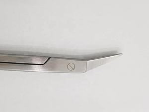 Ciseaux à iris angulaires 11 CM en acier inoxydable de qualité médicale, instruments de chirurgie dentaire de haute qualité - Product Image 5