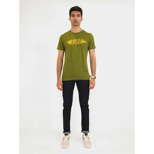 RAOWAD Graphic Slim Fit T-Shirt 100% Cotton/<b>Bamboo</b> Fiber 220-300 Grams Jersey Silk <b>Screen</b> Printing - Product Image 1