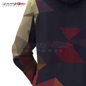Sudadera con capucha de mujer de alta calidad con material de sublimación transpirable y Sudadera con capucha impresa de sublimación de estructura deportiva ajustada - Product Image 6