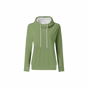 Meilleur prix Vente en gros Sweat à capuche élégant à manches longues grande taille avec logo personnalisé multicolore uni avec design personnalisé pour les femmes du Bangladesh - Product Image 6
